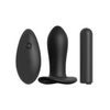 Remote Control Fantasy Panty Black O/S - Stimulators