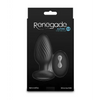Renegade Alpine 2.0 Gyrating & Vibrating Butt Plug w/Remote - Black - Anal Products