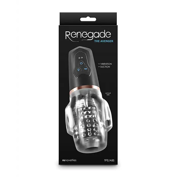 Renegade Avenger - Black - Dolls & Masturbators