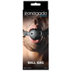 Renegade Bondage Ball Gag - Black - Bondage Blindfolds & Restraints