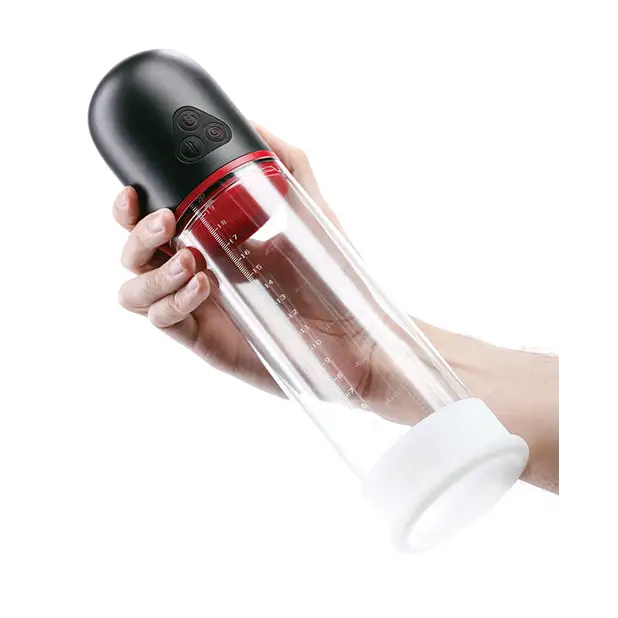 Renegade Bulge Vibrating Pump - Black - Penis Enhancement