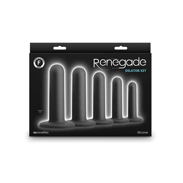 Renegade Dilator Kit - Black - Anal Products