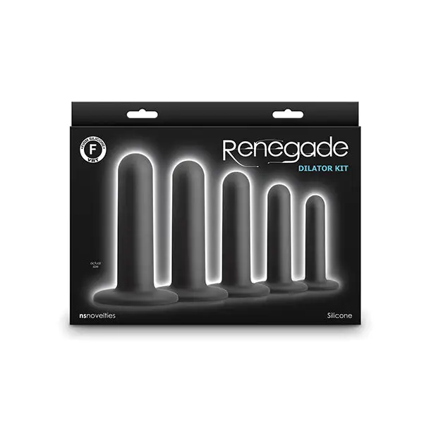 Renegade Dilator Kit - Black - Anal Products