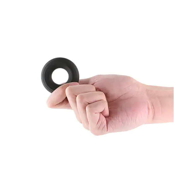 Renegade Fireman Cock Ring - Medium Black - Penis Enhancement