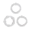 Renegade Intensity Rings - Clear - Penis Enhancement