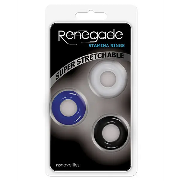 Renegade Stamina Rings - Asst. Colors - Penis Enhancement