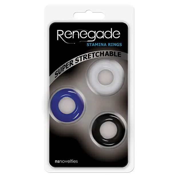 Renegade Stamina Rings - Asst. Colors - Penis Enhancement