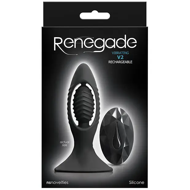 Renegade V2 w/Remote - Black - Anal Products