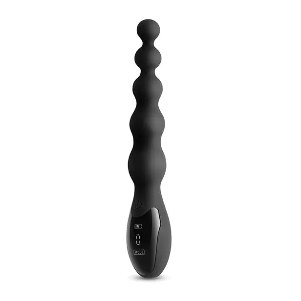 Renegade Virtua Digital Beaded Anal Vibrator - Black - Anal Products