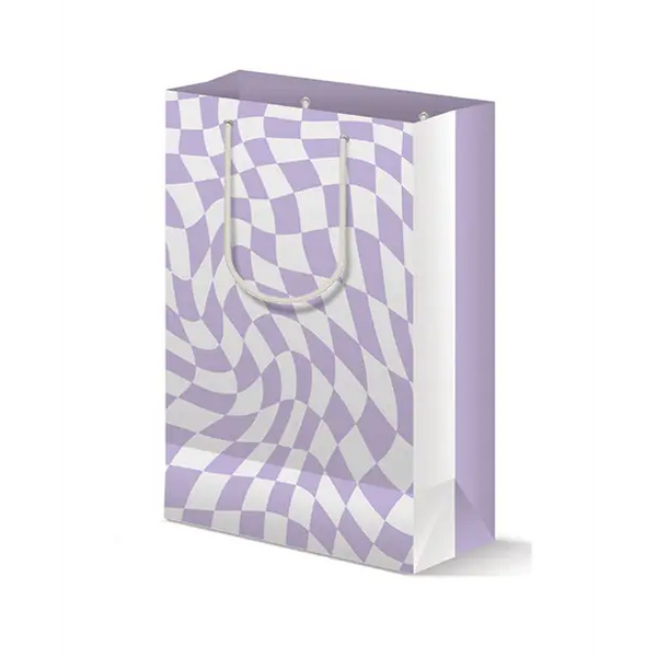 Retro Purple Gift Bag