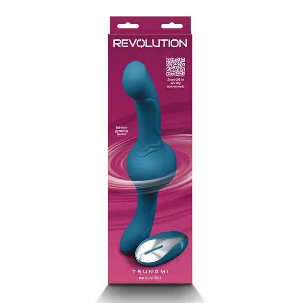 Revolution Tsunami - Teal - Dongs & Dildos