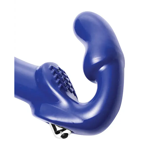 Revolver II Strapless Strap on G-Spot Dildo - Blue - Strap Ons