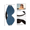Ride ’Em Premium Denim Collection Eye Mask - Bondage Blindfolds & Restraints