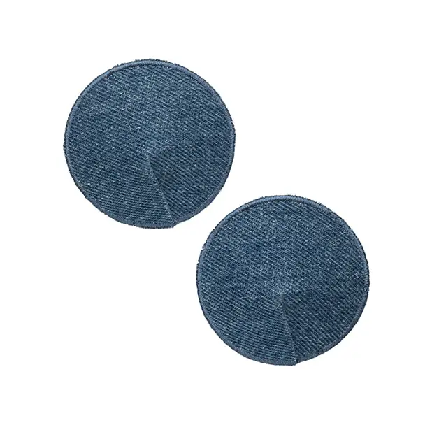 Ride ’Em Premium Denim Collection Round Pasties - O/S - Lingerie - Packaged