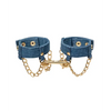 Ride ’Em Premium Denim Collection Wrist Cuffs - Bondage Blindfolds & Restraints