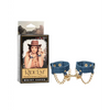 Ride ’Em Premium Denim Collection Wrist Cuffs - Bondage Blindfolds & Restraints