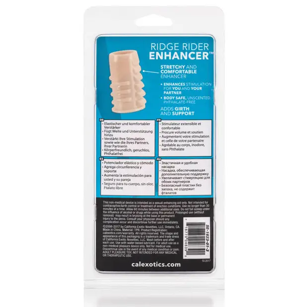 Ridge Rider Enhancer - Ivory - Penis Enhancement