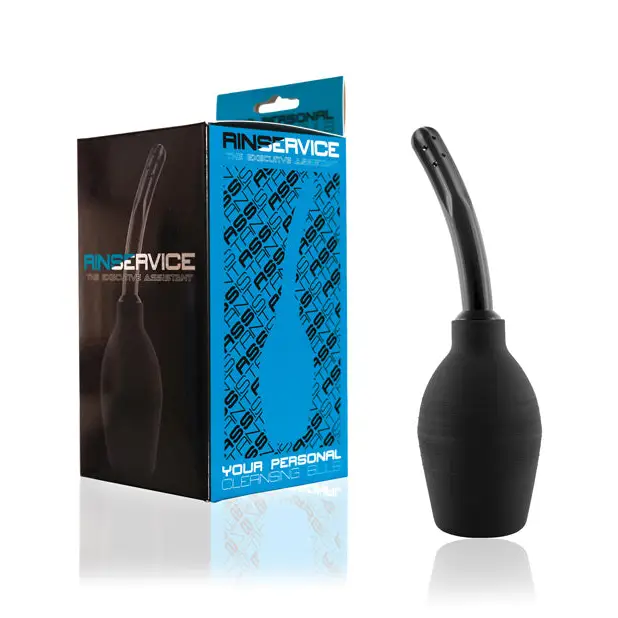 Rinservice the Executive Assistant Enema - Black - Anal Products