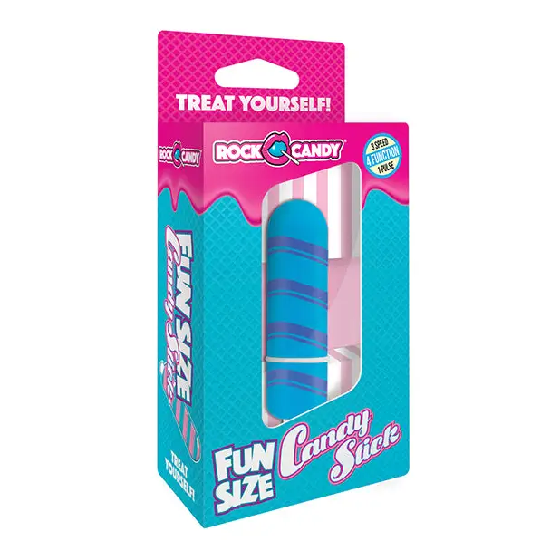 Rock Candy Fun Size Candy Stick - Blue - Stimulators