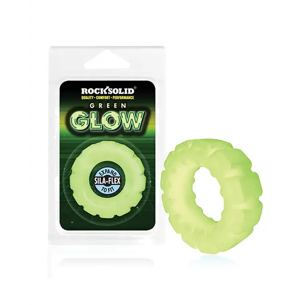Rock Solid Glow in the Dark The Tire Ring, Green