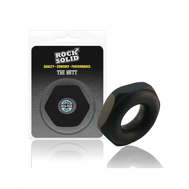 Rock Solid The Nutt Ring, Black