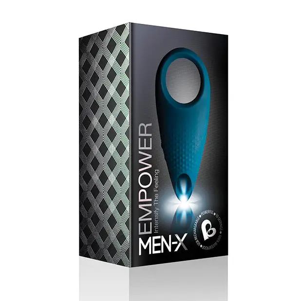 Rocks Off Men-X Empower Couples Stimulator, Blue