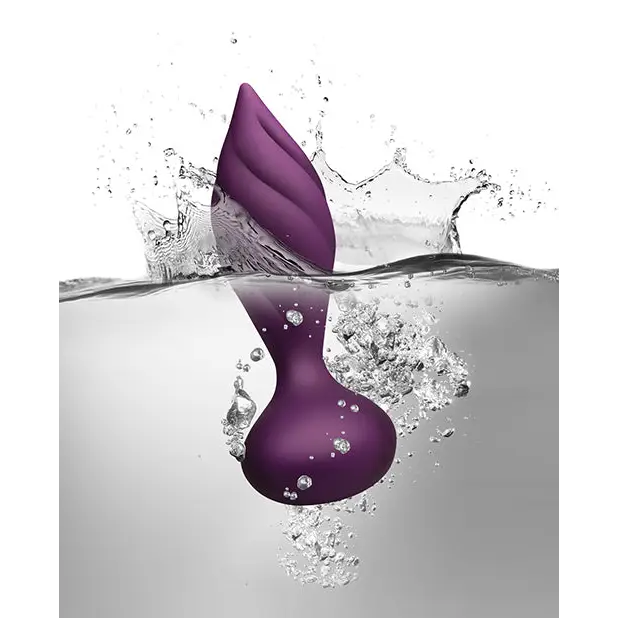 Rocks Off Petite Sensations Desire Plug w/Remote, Purple