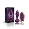 Rocks Off Petite Sensations Desire Plug w/Remote, Purple