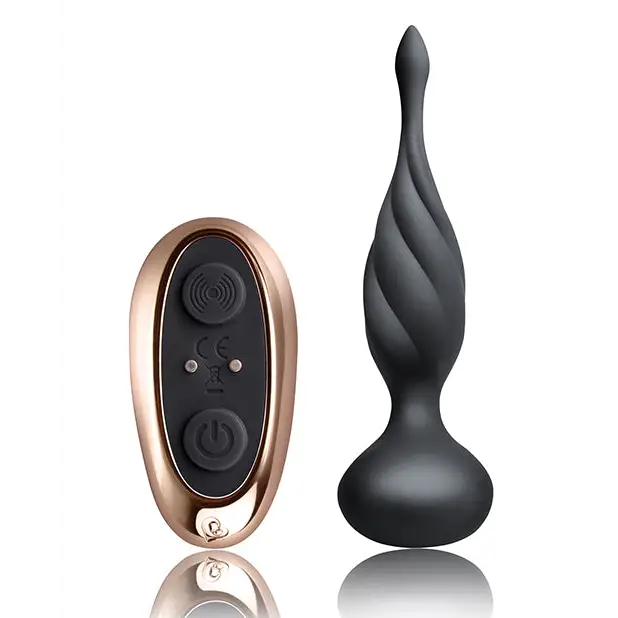 Rocks Off Petite Sensations Discover Plug w/Remote, Black
