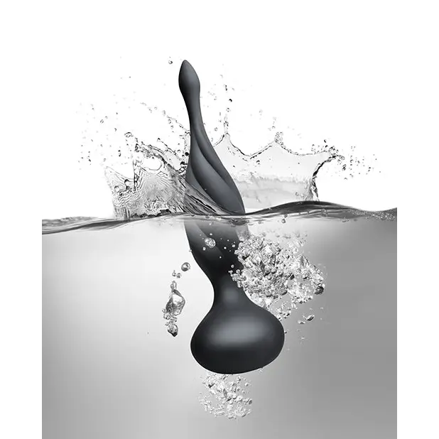 Rocks Off Petite Sensations Discover Plug w/Remote, Black
