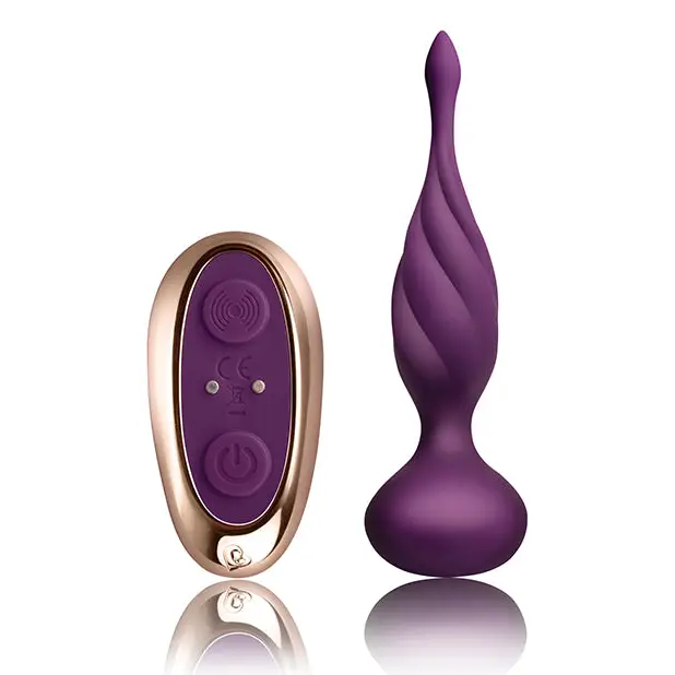 Rocks Off Petite Sensations Discover Plug w/Remote, Purple