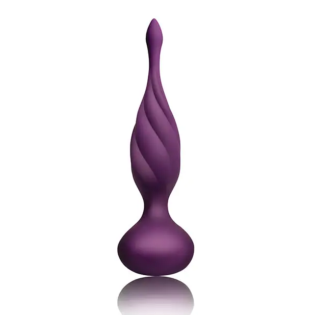 Rocks Off Petite Sensations Discover Plug w/Remote, Purple