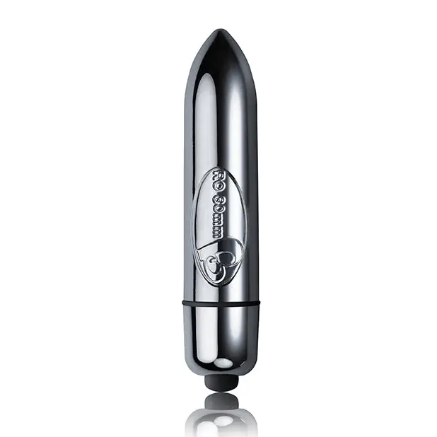 Rocks Off RO-80 mm Chrome Bullet - Stimulators