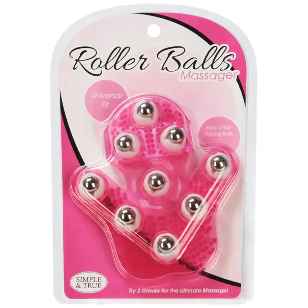 Roller Balls Massager, Pink