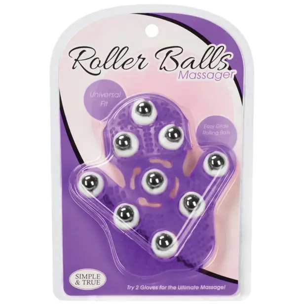Roller Balls Massager, Purple
