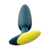 Romp Bass Vibrating Anal Plug - Teal - Anal Products