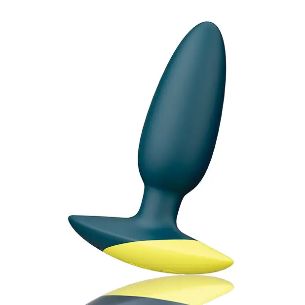 Romp Bass Vibrating Anal Plug - Teal - Anal Products