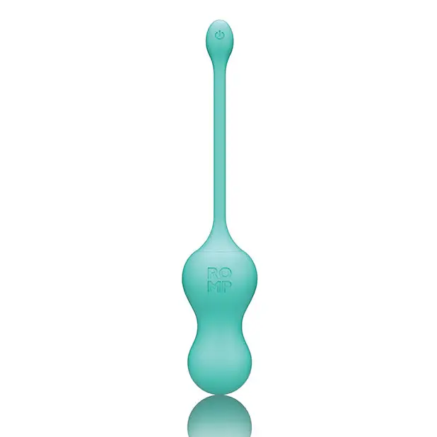 Romp Cello Remote Control G-Spot Vibrating Egg - Blue - Stimulators