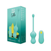 Romp Cello Remote Control G-Spot Vibrating Egg - Blue - Stimulators