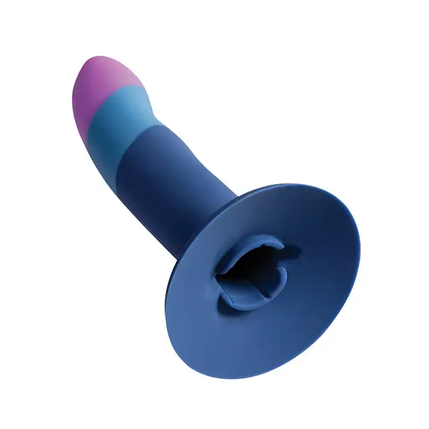 ROMP Piccolo 3 Color 5.5’’ Dildo Pegging Kit - Blue - Strap Ons