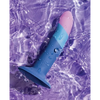 ROMP Piccolo 3 Color Dildo - Blue - Strap Ons