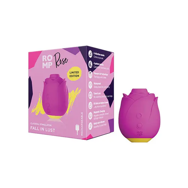 Romp Rose Clit Stimulator - Pink - Stimulators