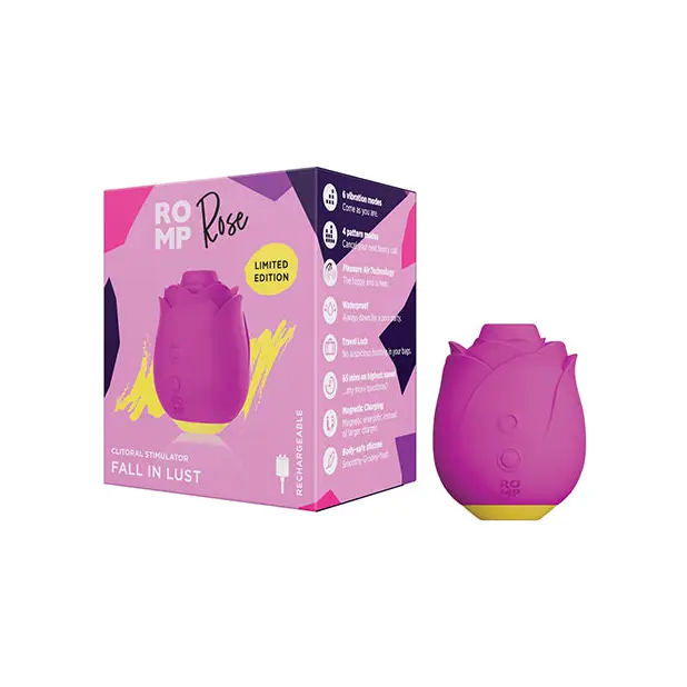 Romp Rose Clit Stimulator - Pink - Stimulators