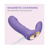 RORA App-Controlled Rotating G-Spot Vibrator & Clitoral Stimulator - Purple - Vibrators