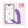 RORA App-Controlled Rotating G-Spot Vibrator & Clitoral Stimulator - Purple - Vibrators