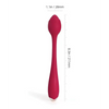 Rosette Clitoral & G Spot Vibrator - Red - Vibrators