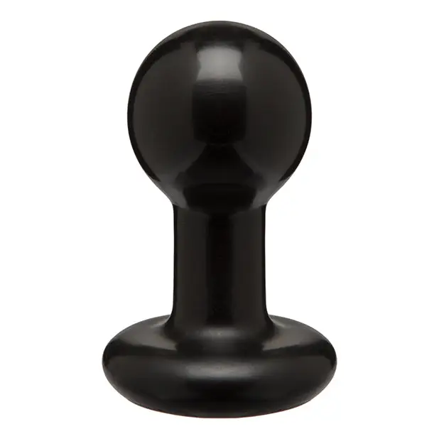 Round Butt Plug - Small Black - Anal Products