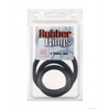 Rubber Ring Set - Black - Penis Enhancement