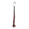 Saffron Braided Flogger, Red/Black