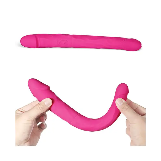 Sappho 12’’ Vibrating Double Ended Dildo - Vibrators